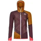 ORTOVOX Damen Funktionsjacke COL BECCHEI JACKET W, Größe XS in Rot winetasting