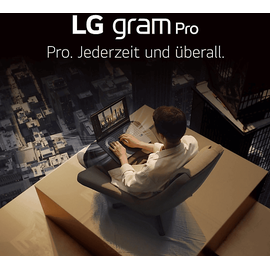 LG gram Pro 16 Zoll Intel Core Ultra 7 155H, 32GB RAM, 2TB SSD, 16Z90SP-G.AD7BG,