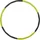 Relaxdays Hula Hoop Reifen, 98cm Ø, Fitnessreifen für Erwachsene, 1,2kg, zum Abnehmen, Bauchtraining, Massage, gelb/grau