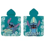 COFI Lilo & Stitch Kinder-Kapuzenhandtuch Badeponcho Bequem und Stylisch