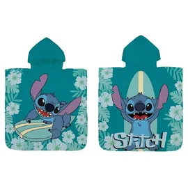 COFI Lilo & Stitch Kinder-Kapuzenhandtuch Badeponcho Bequem und Stylisch