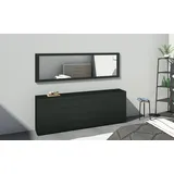 borchardt Möbel Spiegel »Panama« Rahmen schwarz