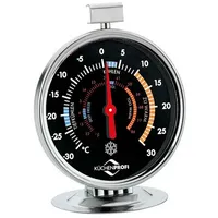 Küchenprofi Kochthermometer Gefrier-/Kühlschrank-Thermometer, schwarz