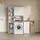 livinity® Paolina Badschrank 40,2 x 88,2 cm Weiß/Artisan
