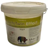 (19,98€/L) Caparol Arte Twin Effect Spachteltechnik Gold 2,5L