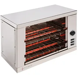 XDOME Multifunktions-Industrie-Elektro-Toaster mit Quarz-Heizelement und Timer.