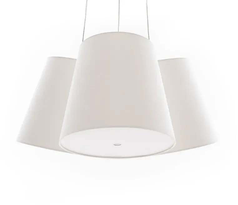 FRAUMAIER Cluster Pendelleuchte, weiß