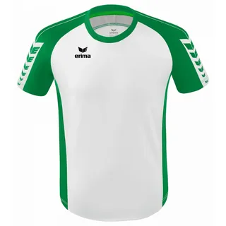 Erima Six Wings Trikot weiß/smaragd, 164
