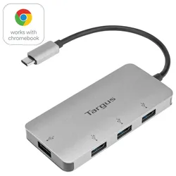 Targus USB-C-Hub 4x USB-A