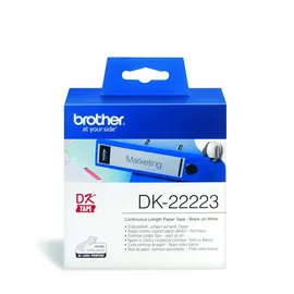 Brother Universaletiketten DK22223 Weiß 50 mm x 30,48 m 1 St.