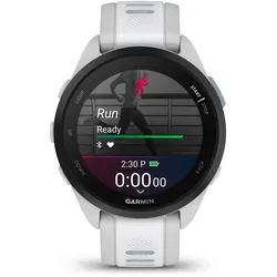 Smartwatch GARMIN "Forerunner 165 Music", hellgrau, weiß, Smartwatches