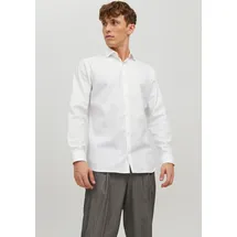 JACK & JONES Blaparker Langarmhemd Weiß XXL