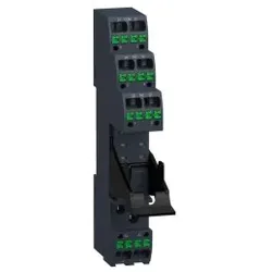 Schneider Electric RSZE08P Push-In Sockel für Interface-Relais RSB2, getrennte Kontakt-Anordnung, 10A, 250V - 10 Stück