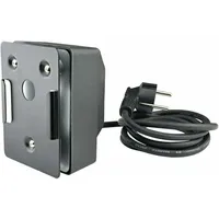 Grillmotor Für Drehspieß, Elektrischer Grillspieß, 2 U/min - 50/60 Hz - 4 W, Schwarz