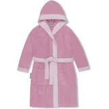 Normani Kinder Bademantel aus Bio-Baumwolle Elounda in Rosa | Gr.: 98/104