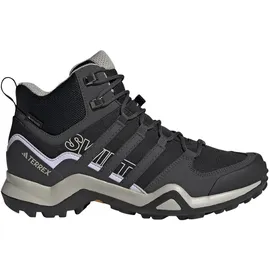 adidas Terrex Swift R2 Mid Goretex Wanderschuhe - Cblack / Dgsogr / Prptnt - EU 37 1/3