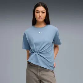 Puma Relaxed Tee blau XS