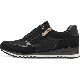 Marco Tozzi Sneaker in BLACK Comb), - Gr.: 37 EU