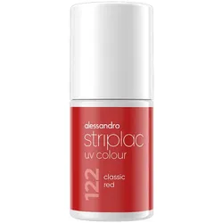 Alessandro Striplac UV Colour UV-Nagellack Classic Red 6.5 ml Dunkelrot 