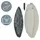 Leitz Sitzball Grau 55 cm