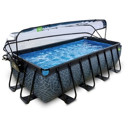 EXIT Toys Pool »Stone Pools«, Breite: 250 cm, 7020 l, grau