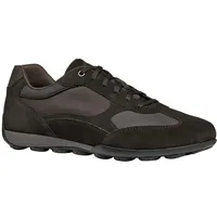GEOX U Snake 2.0 C Sneaker, DK Coffee, 44