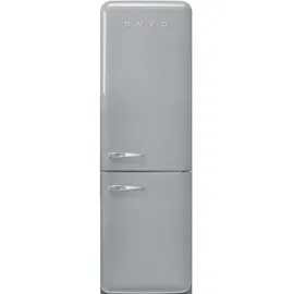 Smeg FAB32RSV6 Retro-Kühl-Gefrierkombination (331 l, 1968 mm hoch, Silver)