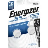 Energizer Knopfzelle Ultimate Lithium CR 2016 2 Stück