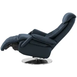 Polstermöbel Oelsa Sessel Mambo Leder 86 x 119 x 88 cm Türkis/Petrol elektrisch