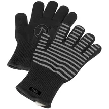 DeWok Grillhandschuhe 2er-Set schwarz/grau