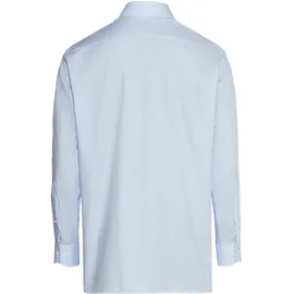 Olymp Langarmhemd kariert Blau 48