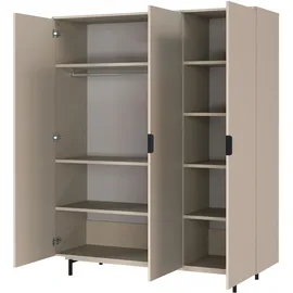 Germania Tomino Kleiderschrank 158 x 54 x 190 cm grau