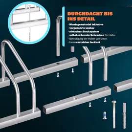 monzana Fahrradständer für 2-6 Fahrräder