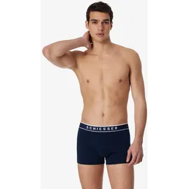 SCHIESSER Retro Boxershorts blau/schwarz M 9er Pack