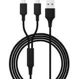 Smrter USB-Ladekabel USB 2.0 USB-A Stecker, USB-Micro-B Stecker 1.20 m Schwarz