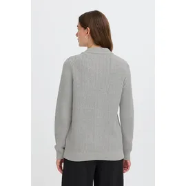 Oxmo Strickjacke OXKimmie Grau XL