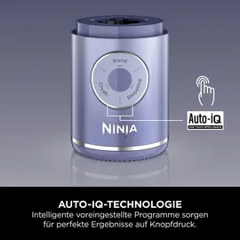 Ninja BC251EULD Tragbarer Mixer, 0,57 l Standmixer Blau