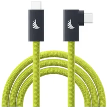 Angelbird USB-C 3.2 Solid FlexTM Tether Kabel Right-Angle Lime 4,5m