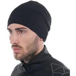 FISCHER CASUAL BEANIE LONG - Uni., black
