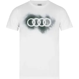 audi collection shop Ringe weiß M