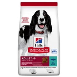Hill's Adult Medium mit Thunfisch Reis Hundefutter 2,5 kg