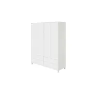 Paidi Kleiderschrank Olli 164 x 204 cm Dekor Weiß