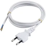 Sygonix SY-6329436 Strom Anschlusskabel Weiß 1.50 m