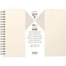 Clairefontaine Album DIY zum Personalisieren 40 Blatt 200 g 32 x 24 cm