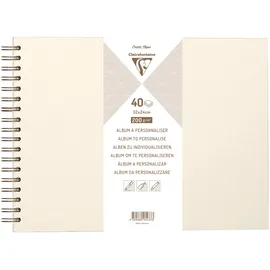 Clairefontaine Album DIY zum Personalisieren 40 Blatt 200 g 32 x 24 cm