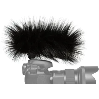 Gutmann Mikrofon Windschutz Fell für Canon DM-E1 Made in Germany