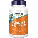 NOW Foods NOW Calcium & Magnesium 100 Tabletten