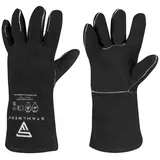 STAHLWERK Schweißerschutzhandschuhe extra robuste Hitzeschutzhandschuhe