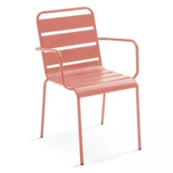 Oviala Business Sessel aus Metall Ton