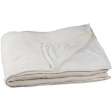 Relaxdays Kuscheldecke extragroß aus Polyester, Fleece, bei 30°C waschbar, HBT: 1 x 220 cm,
